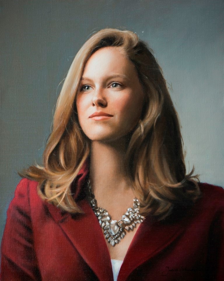 portret van een jonge vrouw 